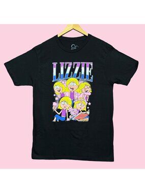 Disney Channel Original Throwback Lizzie McGuire Cartoon Tee L